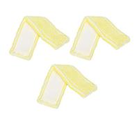 Vadrouille fenêtre Pad, 3pcs microfibre fenêtre épurateur recharge Pad réutilisable raclette fibre manchon remplacement pour WV2 WV5 Cleaner