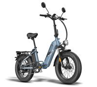 VAE FAFREES FF20 Polar - Vélo pliant électrique - VTC électrique 20"" - 90 km - 48V/24Ah - 500W - Velo ville électrique，Bleu