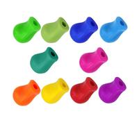 VAEIORP 10 Pcs Guide Doigts Ecriture Enfant Guide Doigt Embout Crayon Grips Pour Crayon Pour Enfants Étudiants Aide Ecriture Enfant Devoirs Dessin Cahier Magique Écriture