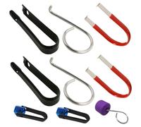 VAEIORP 6 Pcs Outil Demontage Couvre-écrous Extracteur De Capuchon De Boulon De Roue Pince Capuchon Ecrou Extracteur De Pincettes Outil Démontage De Capuchon Outil De Démontage Cache-écrous De Roues