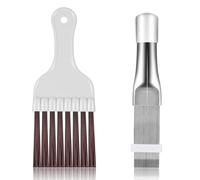 VAEIORP Lot de 2 Peignes de Nettoyage pour Condensateur, Kit Nettoyage Climatisation, Peigne à Lamelles, Nettoyant Condensateur Climatisation, Outil de Nettoyage pour Fins et Évaporateurs