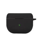 VAEKNVG Coque en silicone compatible avec Jabra Elite 10/Jabra Elite 8 Active/Jabra Elite 8 Active Gen 2/Jabra Elite 10 Gen 2, coque de protection antichoc avec mousqueton, accessoires (noir)