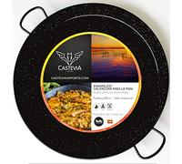 Vaello Campos Poêle à paella La Valenciana en acier émaillé 38 cm