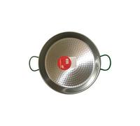 vaello campos plat à paella en acier poli 38cm pour 8 personnes 0138