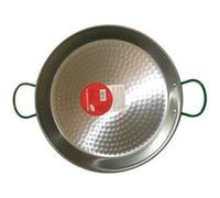 vaello campos plat à paella en acier poli 38cm pour 8 personnes 0138 G