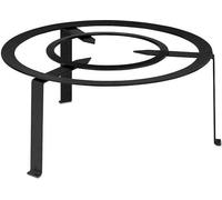 Vaello Dessous de plat rond forgé 30 Cm Noir Noir One Size
