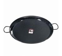 VAELLO Plat à Paella en Métal Émaillé Poids 1,12 kg Ø 70 cm 4 Poignées | Grande capacité, usage cuisine et barbecue, résistant à la corrosion, catégorie barbecue, plancha