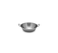 VAELLO - Plat à Paella Haut en Métal - Plat de Cuisson Résistant, Accessoire Cuisine Extérieure Facile à Nettoyer - Poêle à Paella à 2 Poignées, Ø 36 cm