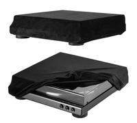 Vaeltor Housse de protection en élasthanne avec bande élastique pour tourne-disque pliable pour tourne-disque, Noir , Taille unique, Style unique