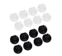 Vaeltor Lot de 80 attaches en forme de cube de fil pour armoire, placard, étagère, organiseur modulaire, boucles de cage en plastique (noir + blanc)