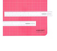 Vaessen Creative Bande magnétique blanche de 28 cm - Outil de travail facile - Aide pratique pour tous travaux manuels, par exemple cartes de vœux, aquarelles et albums de scrapbooking - 27 mm