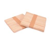 Vaessen Creative Bâtonnets de Glace en Bois - 100 pcs - 1 x 11,4 cm - Bouleau Naturel - Fournitures de Loisirs Créatifs, Décoration Intérieure, Œuvres d'art en 3D