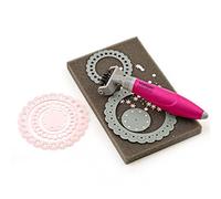 Vaessen Creative Pinceau et Tampon en Mousse, Plastique, Noir, Taille unique