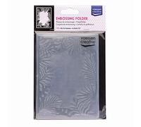 Vaessen Creative Classeur de gaufrage, bordure jungle, 14,6 x 10,7 cm, pour ajouter de la texture et de la dimension à vos projets de loisirs créatifs, scrapbooking, albums photo, enveloppes comme