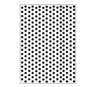 Vaessen Créative Collection Love It, Pochoirs pour Gaufrage Pois, A6