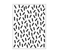 Vaessen Creative Dossier Confettis 14,6 x 10,7 cm - Classeur Carterie, Scrapbooking, Journaling - Réutilisable, pour Machines de Découpe et de Gaufrage, Transparent, 17 x 8,4 x 0,5 cm