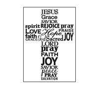 Vaessen Creative Dossier Croix 14,6 x 10,7 cm - Classeur Carterie, Scrapbooking, Journaling - Réutilisable, pour Machines de Découpe et de Gaufrage, Transparent, 17 x 8,4 x 0,5 cm