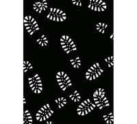 Vaessen Creative Dossier Empreinte de Chaussure 14,6 x 10,7 cm - Classeur Carterie, Scrapbooking, Journaling - Réutilisable, pour Machines de Découpe et de Gaufrage, Transparent, 17 x 8,4 x 0,5 cm