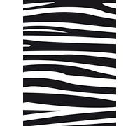 Vaessen Creative Dossier Rayures de Zèbre 14,6 x 10,7 cm - Classeur Carterie, Scrapbooking, Journaling - Réutilisable, pour Machines de Découpe et de Gaufrage, Transparent, 17 x 8,4 x 0,5 cm