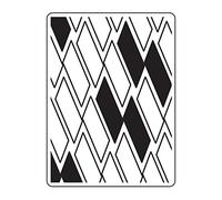 Vaessen Creative Dossier Rectangles 14,6 x 10,7 cm - Classeur Carterie, Scrapbooking, Journaling - Réutilisable, pour Machines de Découpe et de Gaufrage, Transparent, 17 x 8,4 x 0,5 cm