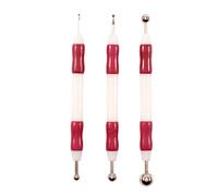 Vaessen Creative Ensemble d'outils de gaufrage, Coloris Assortis, 3 pieces