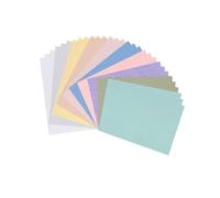 Vaessen Creative Feutrine Assortiment-10 Couleurs Pastel 1 mm-30 Feuilles-Tissu en Feutre pour Loisirs Créatifs, Couture, Costumes, Fleurs et Décorations, A5 (15 x 20 cm) x 1 mm, Set de 30 Pièces