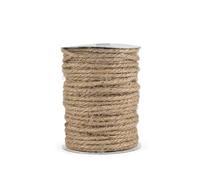 Vaessen Creative Ficelle Jute 4 mm x 50 m - Corde Naturelle Fine pour Jardinage, Extérieur, Emballages Cadeaux et Décoration Mariage Bohème
