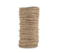 Vaessen Creative Ficelle Jute 5 mm x 50 m - Corde Naturelle Fine pour Jardinage, Extérieur, Emballages Cadeaux et Décoration Mariage Bohème