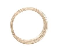 Fil aluminium 1 mm Or clair x 10 mètres