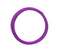 Vaessen Creative Fil Aluminium - Violet - 10 m x 3 mm - Souple - Lavender - pour Loisirs Créatifs, Perlage et Bijoux