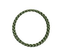 Vaessen Creative Fil Aluminium Ciselé 5 m x 2 mm - Fil Métallique Dark Green (Vert) - Fil de Fer Souple pour Loisirs Créatifs, Perlage et Fabrication de Bijoux