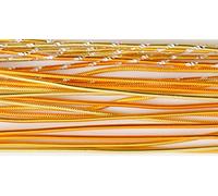 Vaessen Creative Fil Aluminium Lot de 27 Pcs de 40 cm x 2 mm - Fil Métallique Doré - Fil de Fer Souple pour Loisirs Créatifs, Perlage et Fabrication de Bijoux