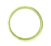 Vaessen Creative Fil Aluminium Plat 5 m x 1 mm x 3,5 mm - Fil Métallique Mint Green (Vert) - Fil de Fer Souple pour Loisirs Créatifs, Perlage et Fabrication de Bijoux