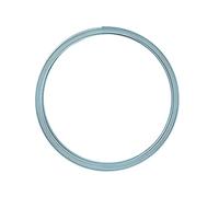 Vaessen Creative Fil Aluminium Plat 5 m x 1 mm x 5 mm - Fil Métallique Ice Blue (Bleu) - Fil de Fer Souple pour Loisirs Créatifs, Perlage et Fabrication de Bijoux
