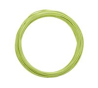 Vaessen Creative Fil Aluminium Rond 30 m x 2 mm - Fil Métallique Mint Green (Vert) - Fil de Fer Souple pour Loisirs Créatifs, Perlage et Fabrication de Bijoux
