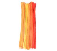 Vaessen Creative 1601-008 Fils Chenille, Nylon, Orange, 0,8 x 30 cm