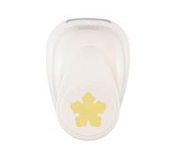 Vaessen Creative Fleur de Neige-2,5 x 2,5 cm-Perforatrice Forme pour Papier-Matériel Scrapbooking pour Loisirs Créatifs, DIY et Cartes, Or-Blanc