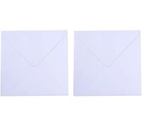 Vaessen Creative Florence Enveloppes, Carré Grand, Blanc, Pour Cartes, Ensemble De 5, Cartes Assorties Disponibles (Lot De 2)