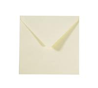 Vaessen Creative Florence Enveloppes, Carré Grand, Ivoire, pour Cartes, Ensemble de 25, Cartes Assorties Disponibles