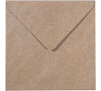 Vaessen Creative Florence Enveloppes, Carré Grand, Marron Kraft, Pour Cartes, Ensemble De 5, Cartes Assorties Disponibles