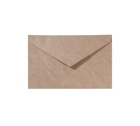 Vaessen Creative Florence Enveloppes Rectangulaires Petits, Marron Kraft, pour Cartes, Ensemble de 5, Cartes Assorties Disponibles