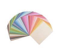 Vaessen Creative Florence Papier Cartonné, 60 Couleurs, 216g, Carré, 30.5 x 30.5 cm, 60 Feuilles, Surface Lisse, pour Peindre, Scrapbooking, Cartographie, Perforatrice et plus