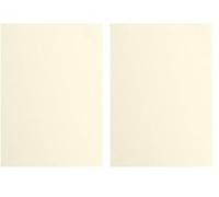 vaessen creative Florence Papier Cartonné, Beige (Raphia), 216g, 10 Feuilles, Surface Texturée, pour Peindre, Scrapbooking et plus, DIN A4 (Lot de 2)