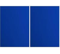 vaessen creative Florence Papier Cartonné, Bleu (Saphir), 216g, 10 Feuilles, Surface Lisse, pour Peindre, Scrapbooking et plus, DIN A4 (Lot de 2)