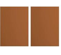 vaessen creative Florence Papier Cartonné, Brun (Brique), 216g, 10 Feuilles, Surface Lisse, pour Peindre, Scrapbooking et Plus, Marron, DIN A4 (Lot de 2)