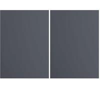 vaessen creative Florence Papier Cartonné, Gris (Anthracite), 216g, 10 Feuilles, Surface Lisse, pour Peindre, Scrapbooking et plus, DIN A4 (Lot de 2)