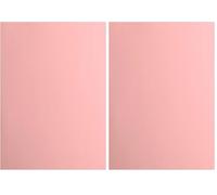 vaessen creative Florence Papier Cartonné, Rose, 216g, 10 Feuilles, Surface Lisse, pour Peindre, Scrapbooking et Plus, DIN A4 (Lot de 2)