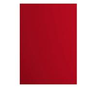 vaessen creative Florence Papier Cartonné, Rouge (Coquelicot), 216g, 10 Feuilles, Surface Lisse, pour Peindre, Scrapbooking et plus, DIN A4
