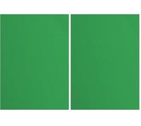 vaessen creative Florence Papier Cartonné, Vert (Holly), 216g, A4, 10 Feuilles, Surface Texturée, pour Peindre, Scrapbooking et plus, Taille Unique (Lot de 2)