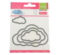 Vaessen Creative Forme de nuages matrices de découpe, EN MÉTAL, gris, taille unique